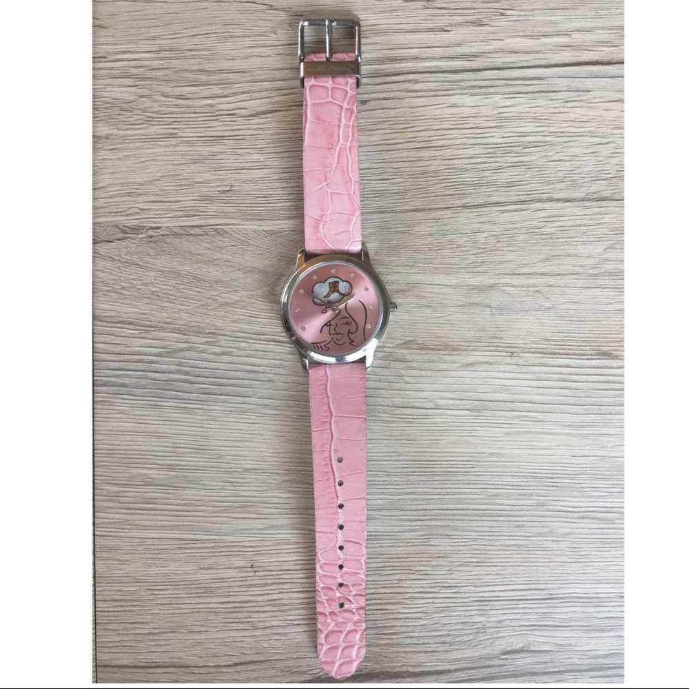 Limited Edition Debbie Brooks Pink Leather Watch